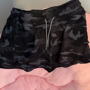 Athleta Girl Black Athletic Shorts